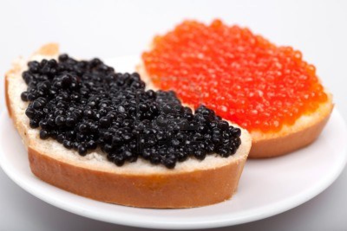 Echter Kaviar Rogen die Nährstoffen von Kaviar Vitamine
