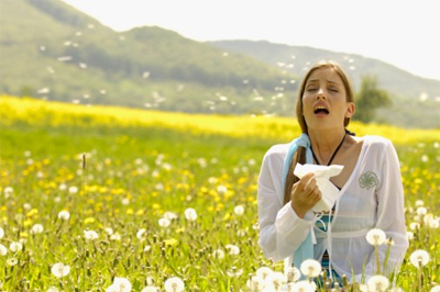 Gegenwärtige Probleme mit den Allergien