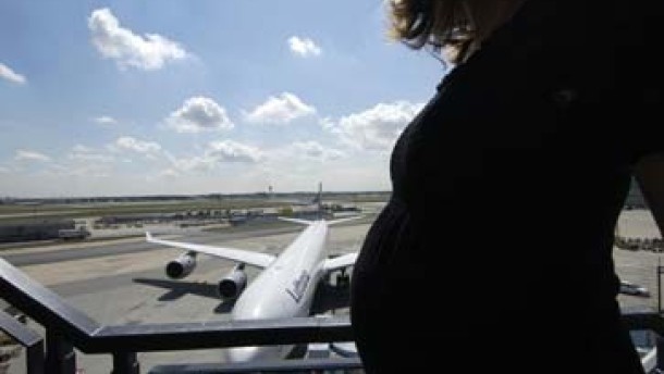 Fliegen während der Schwangerschaft